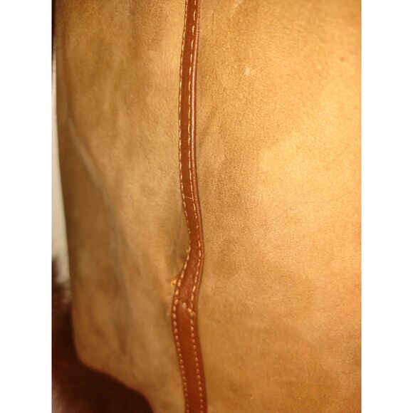 Vintage Reversible Lambskin Coat/Jacket - Brown Brand is S.A. España Piel Sz 10 - Picture 9 of 10